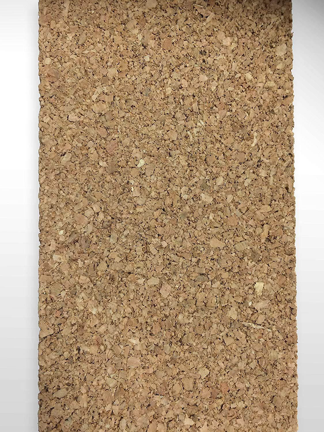 Thick Multi Purpose Cork Strips (4 Pack) Classroom Bulletin Board Bar 36x3.5x0.5 inches
