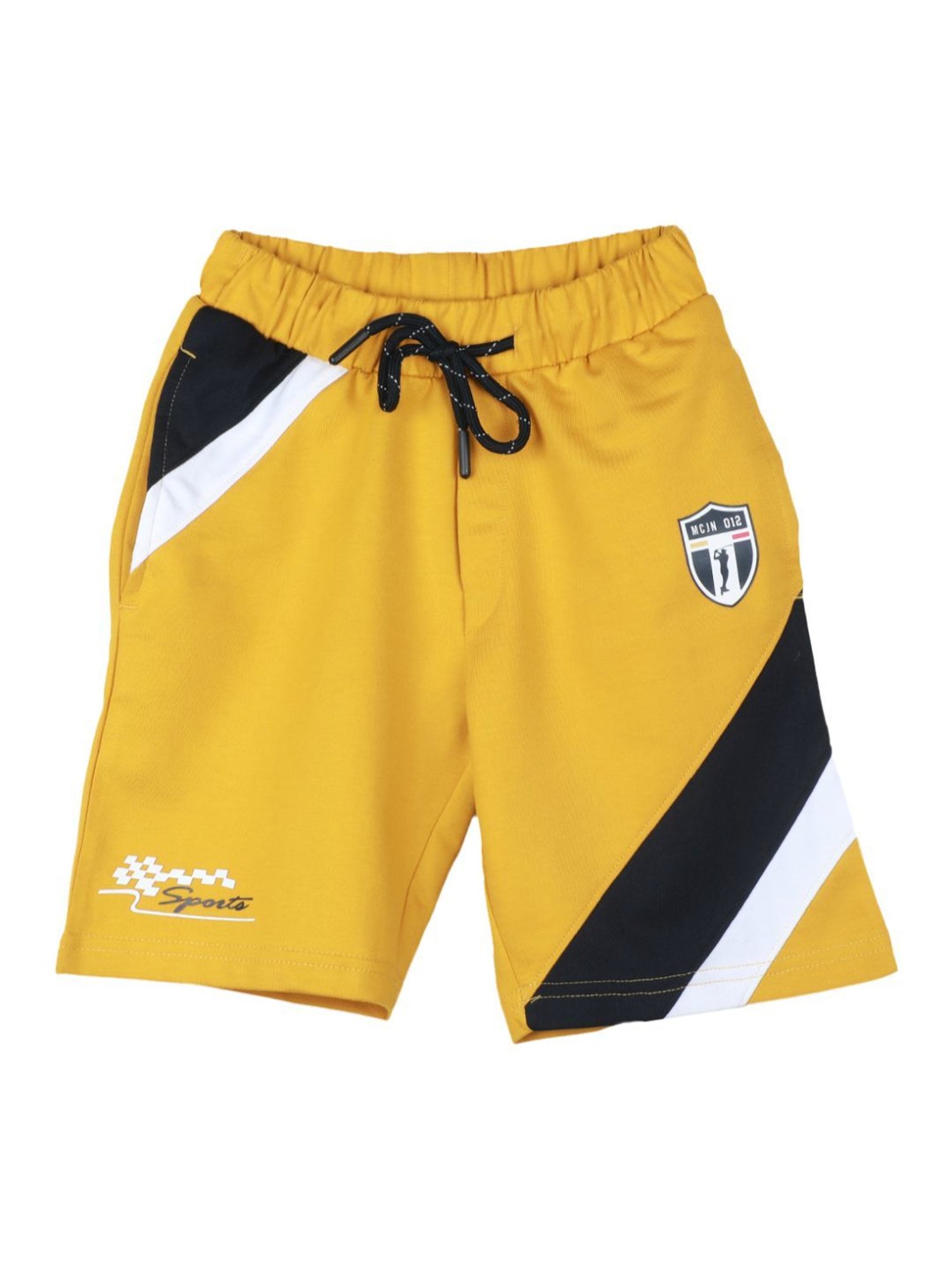 Monte Carlo Kids Mustard Solid Bermuda
