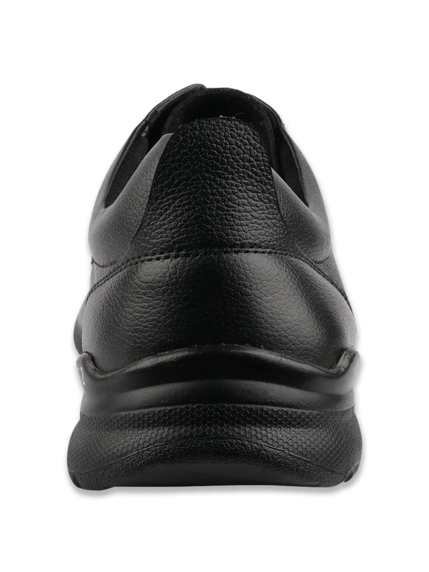 MediFeet Men's Black Derby Shoes