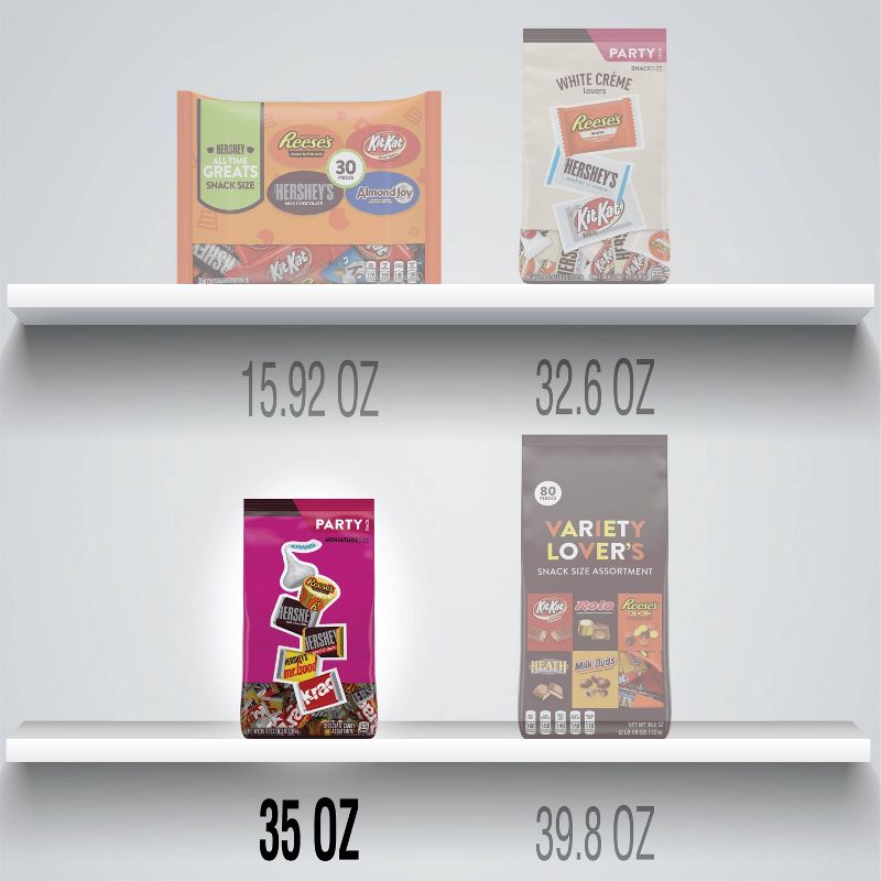 Hershey's Chocolate Candy Variety Pack - 35oz