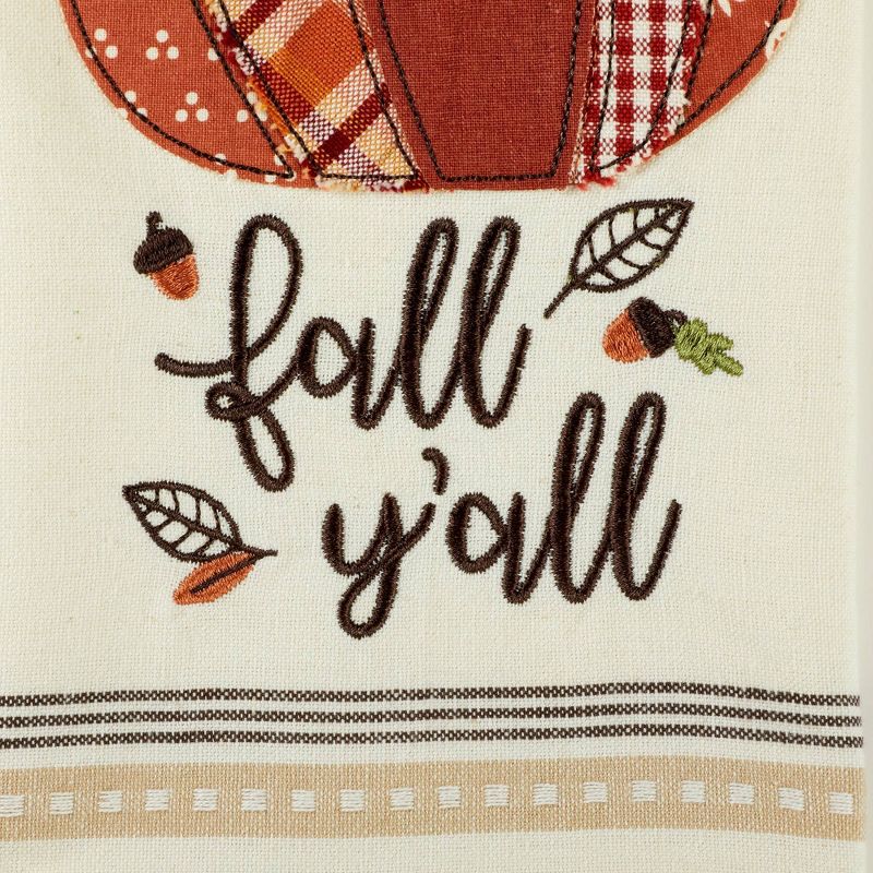 Swedish Dish Cloth 7.75" Thanksgiving Fall Set / 4 Dishcloth Kitchen Clean Up  -  Dish Cloth