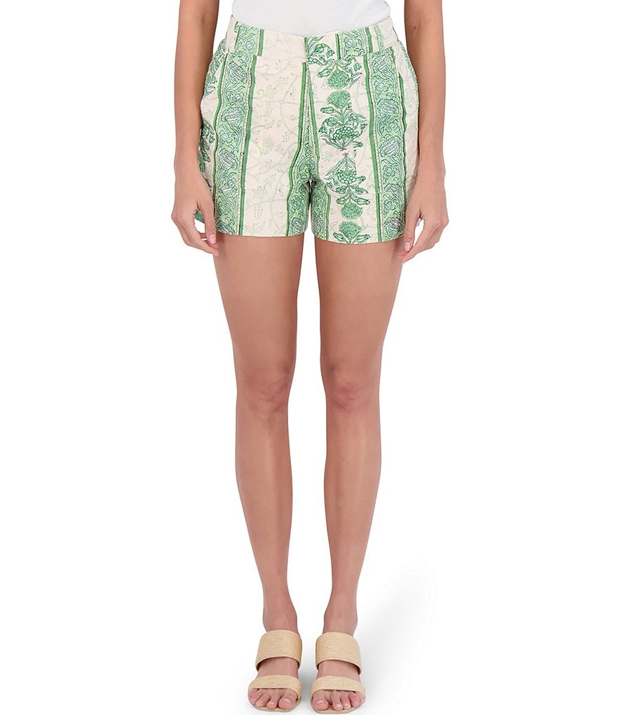 Roller Rabbit Berrino Mid Rise Coordinating Sierra Shorts