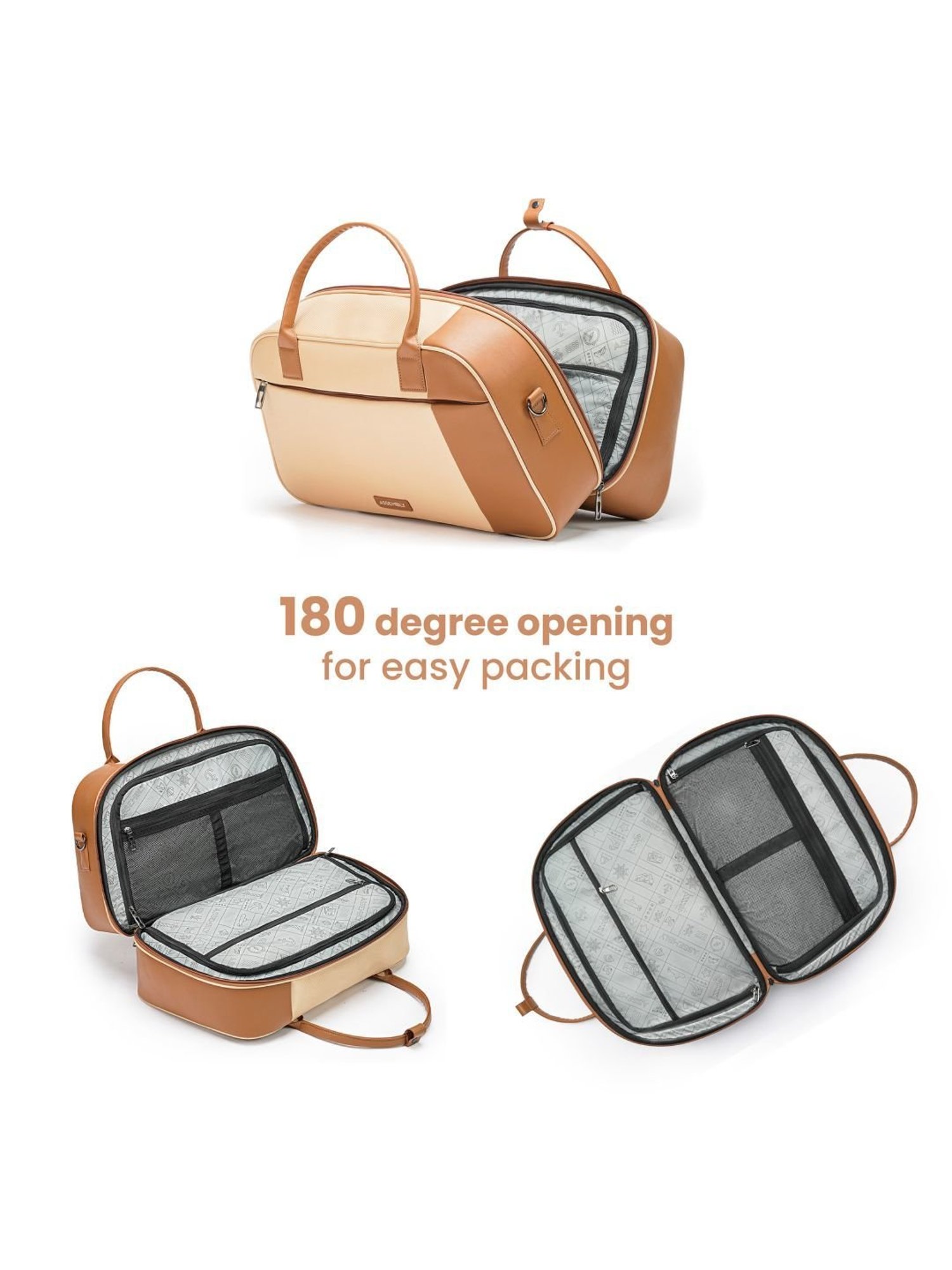 Assembly Beige Large Duffle Bag