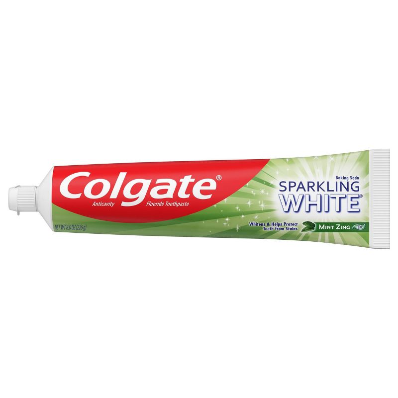 Colgate Sparkling White Whitening Toothpaste - Mint Zing - 8oz