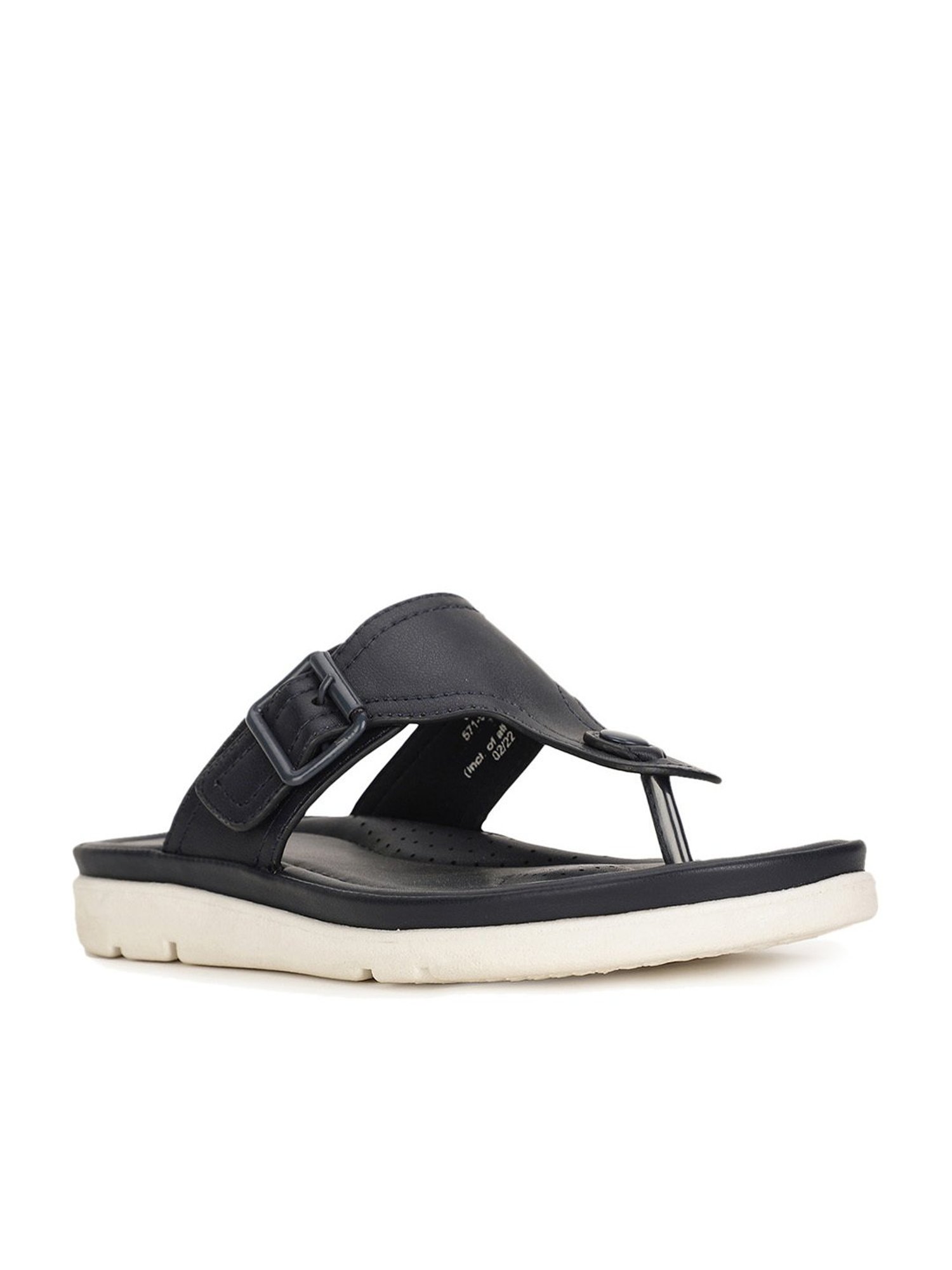 Bata Women's Blue Thong Wedges