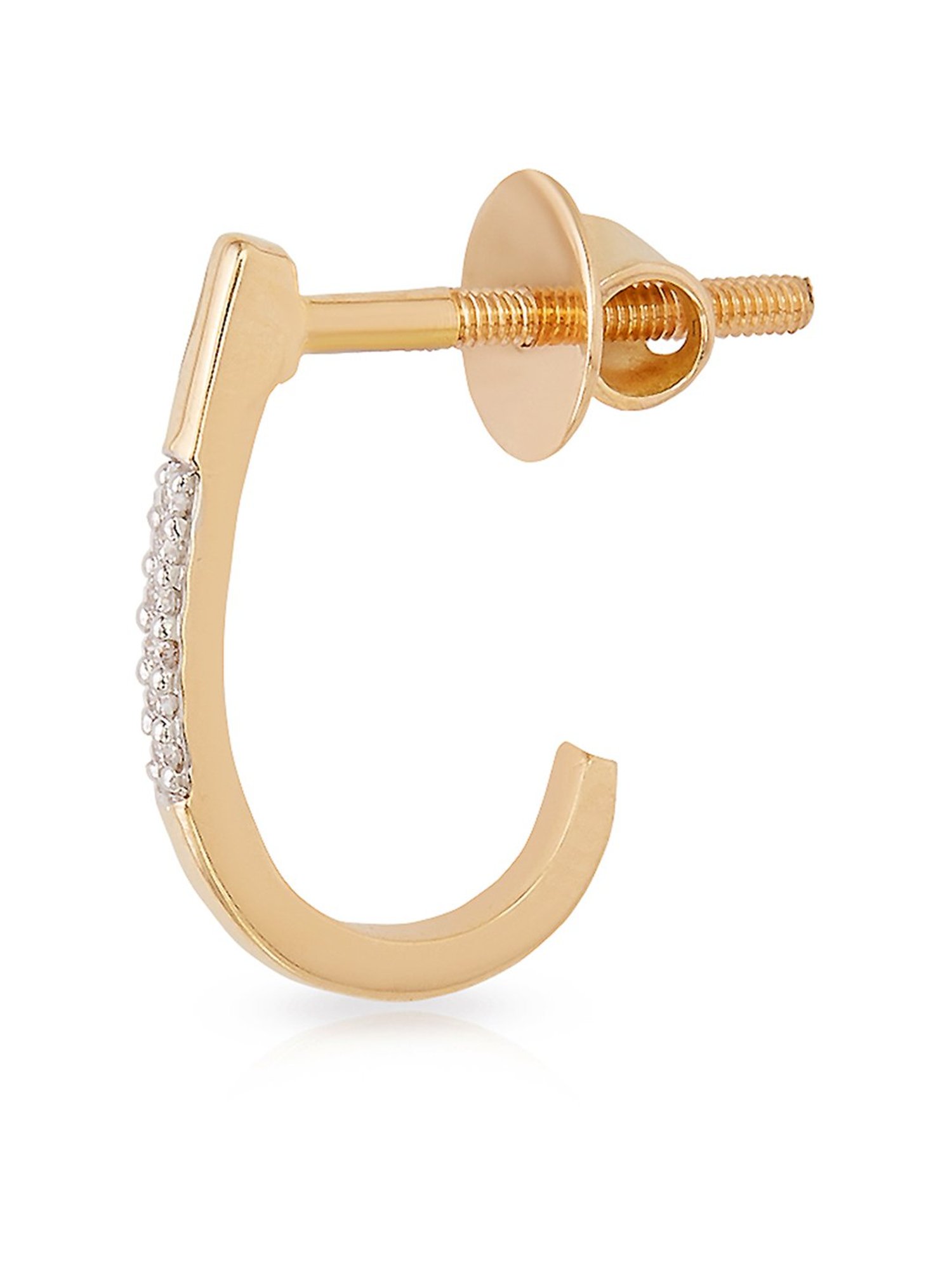 Waman Hari Pethe Jewellers 18k Gold & Diamond Earrings for Women