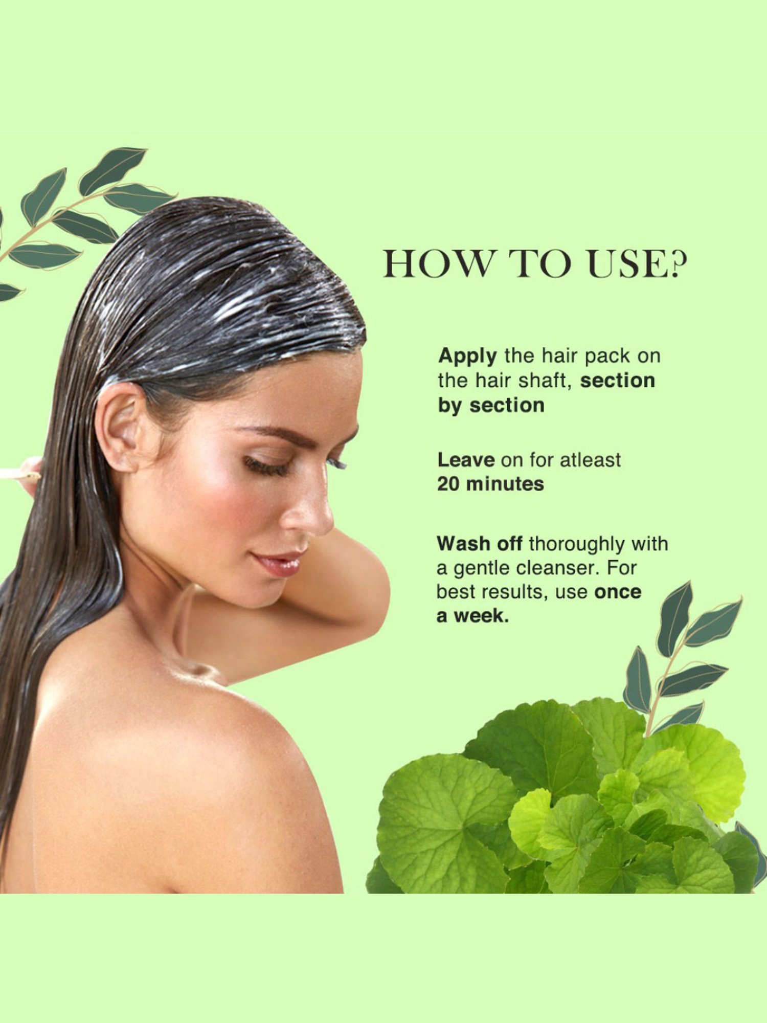 Richfeel Brahmi Intensive Repair Hair Pack (500 gm) - Pack of 3