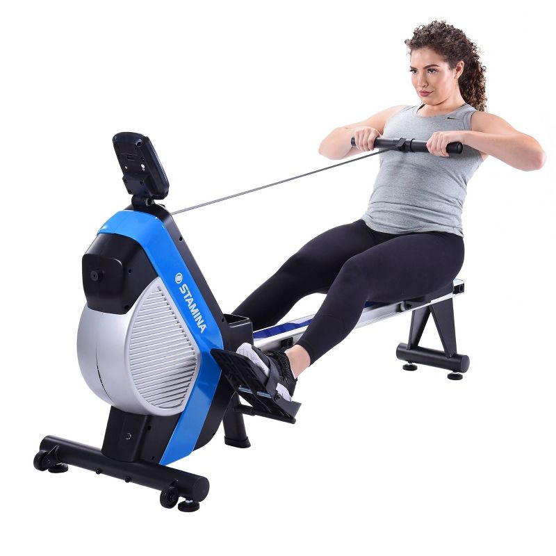 Stamina DT Plus Rowing Machine - Black
