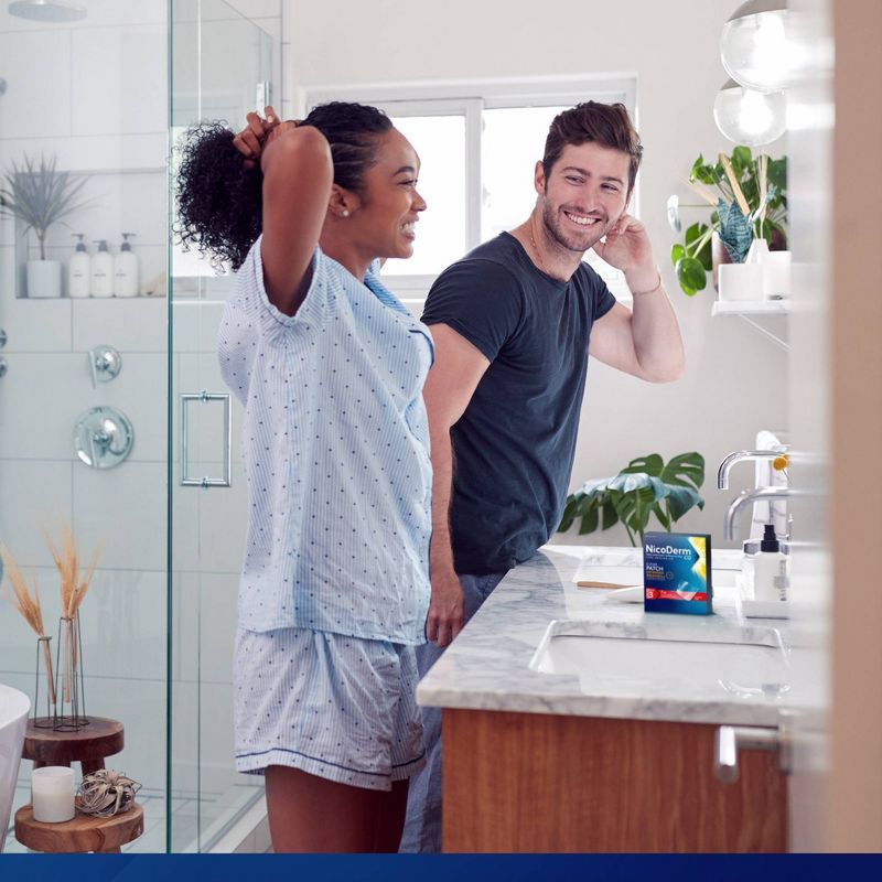 NicoDerm CQ Stop Smoking Aid Clear Patches Step 3 - 14ct