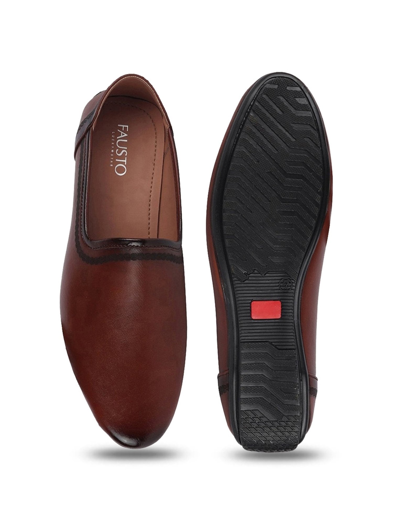 Walkway Men's Black Ethnic Juttis