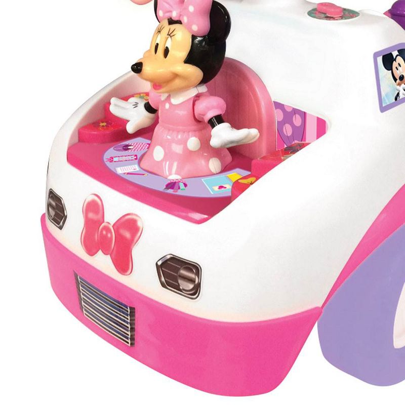 Kiddieland Minnie Mouse Dancing Activity Interactive Ride On Car with Sounds