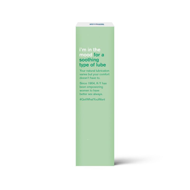 K-Y Natural Feeling Water-Based Lube with Aloe Vera - 1.69 fl oz