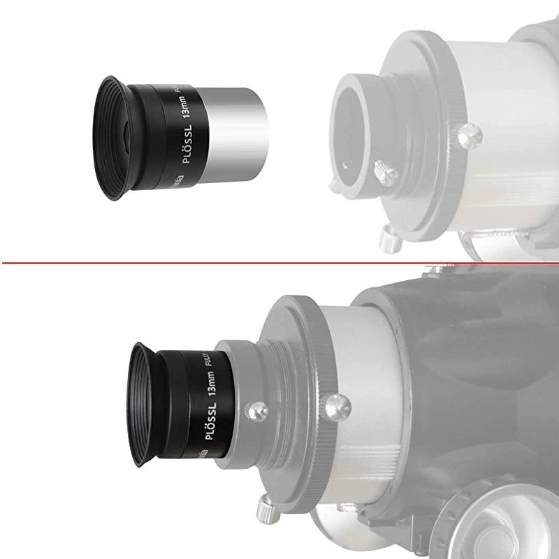 125quot 4mm Plossl Telescope Eyepiece 4Element Plossl Design Threaded for Standard 125inch Astronomy Filters