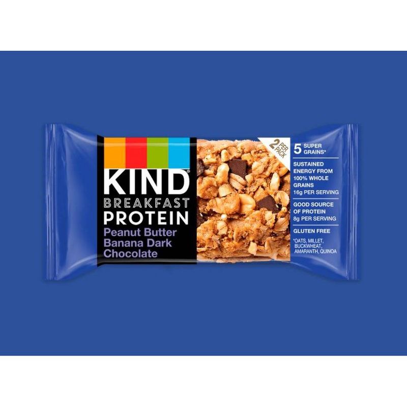 KIND Peanut Butter Banana Dark Chocolate Protein Bars - 4ct
