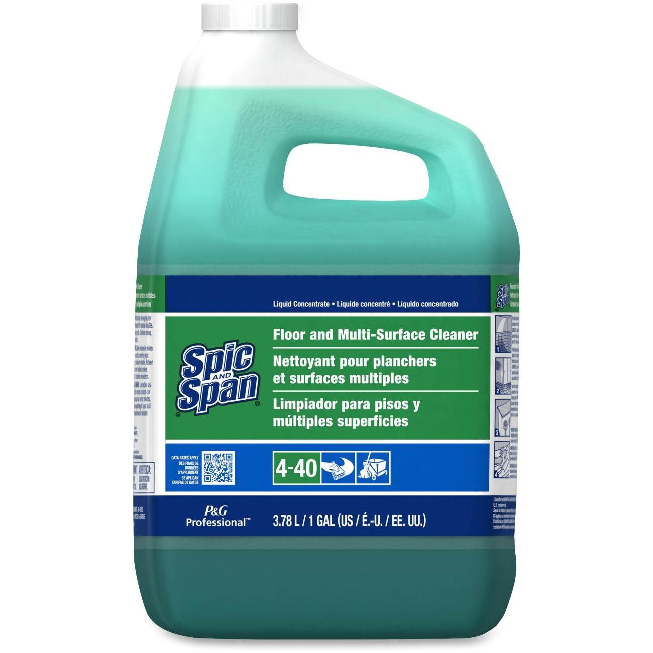 Liquid Floor Cleaner, 1 gal. Bottle, 3/Carton