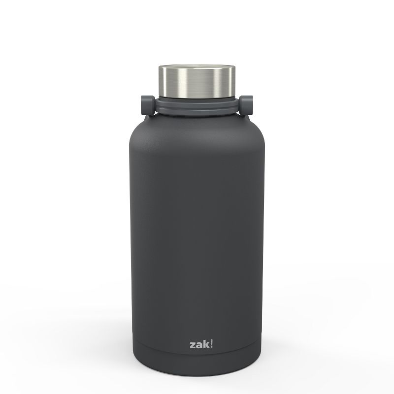 Zak Designs! 64oz Double Wall Stainless Steel Growler - Dark Gray