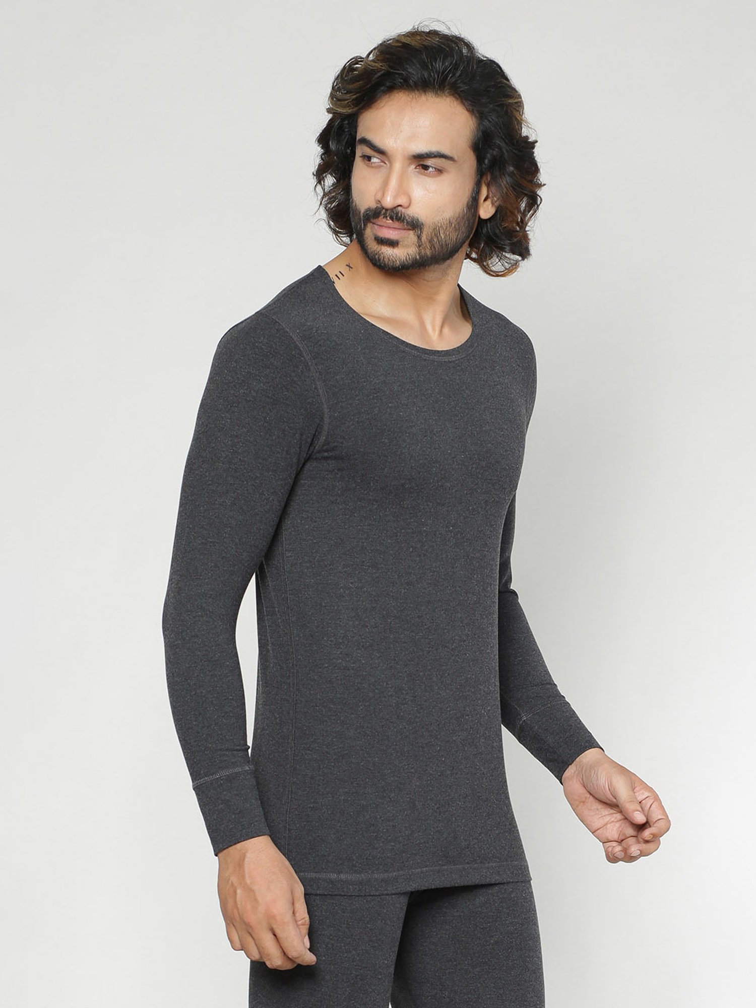 LUX Inferno Charcoal Thermal Top