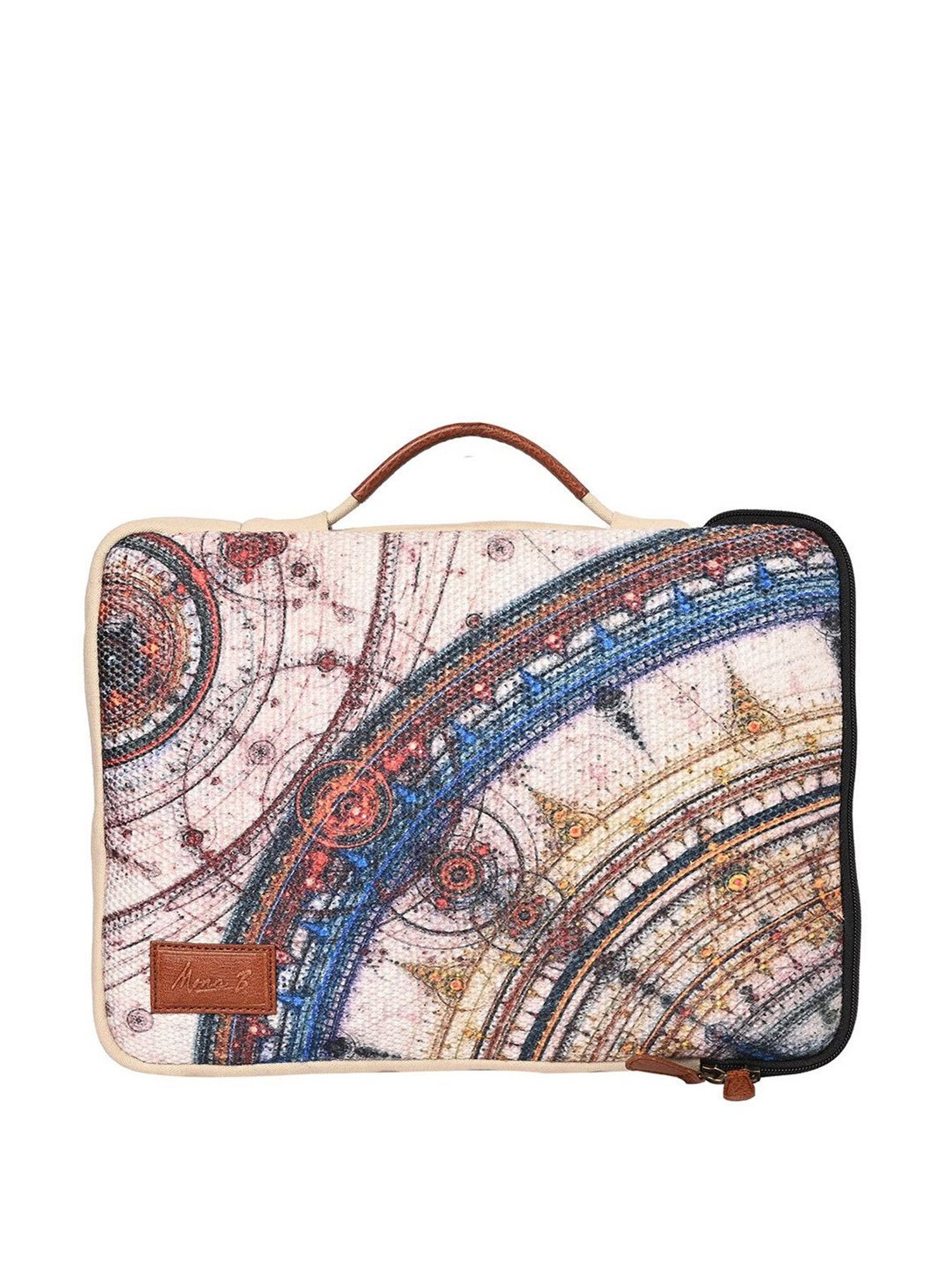 Mona B Astro Silver Printed Laptop Sleeve