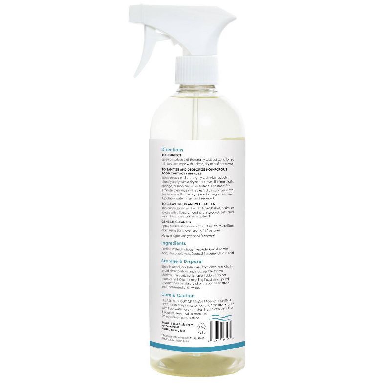 Puracy Disinfecting Surface Cleaner - Free & Clear - 25 fl oz