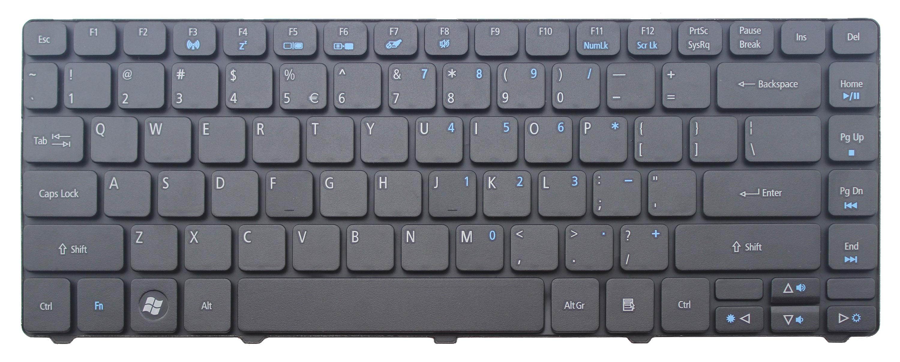 New US Layout Black Laptop Keyboard for Acer Aspire 3750 3750Z 3750G 3750ZG 4253G 4750Z 4750ZG