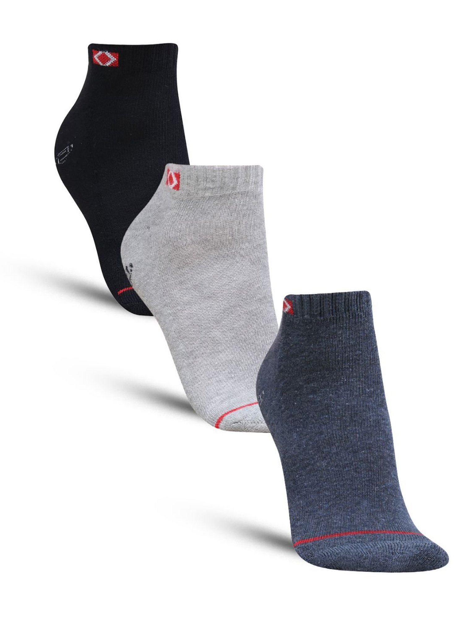 Dollar Socks For Men's Sports Ankle Length In (Pack of 3)