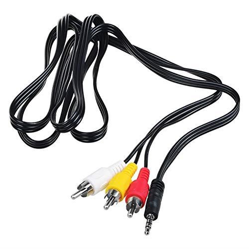 Video CableComposite Cord 100 ft RCA to RCA MMx3AV Cable for TVDVDVCD etd