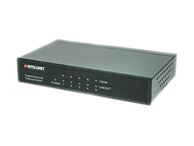 Intellinet 530378 5-Port Gigabit Ethernet Switch