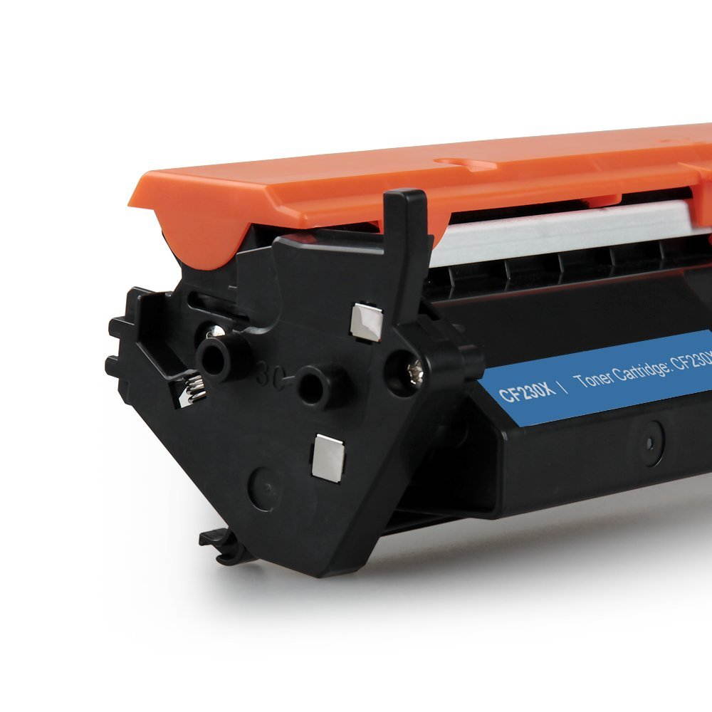 4 Pack CF230X 30X Toner Cartridge With IC Chip for HP LaserJet Pro MFP M227fdw m277fdn, HP LaserJet Pro M203dw m203dn Black High Yield
