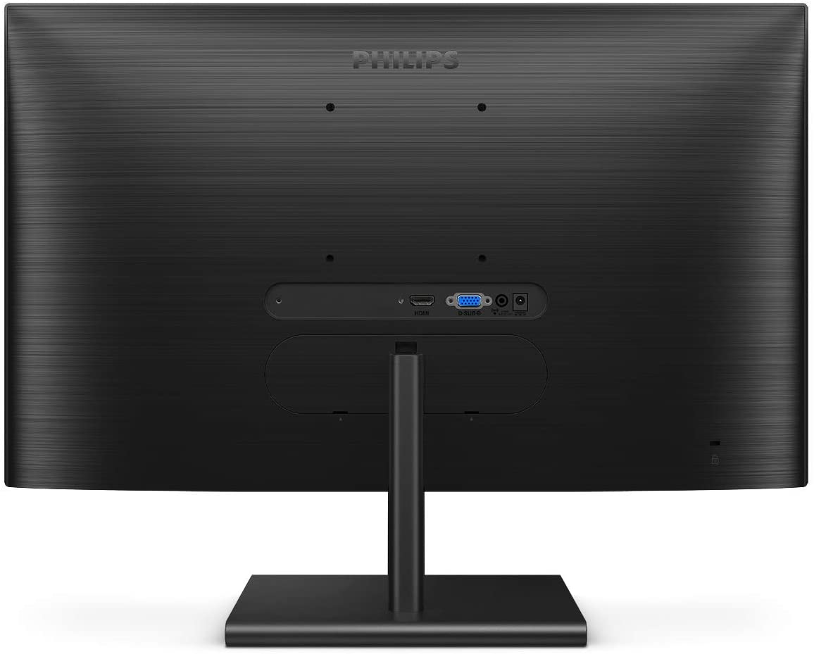 Computer Monitors 241E1S 24" Frameless Monitor, 1920x1080 Full HD IPS, 106% sRGB, 75Hz, FreeSync, VESA, 4Yr Advance Replacement, Black