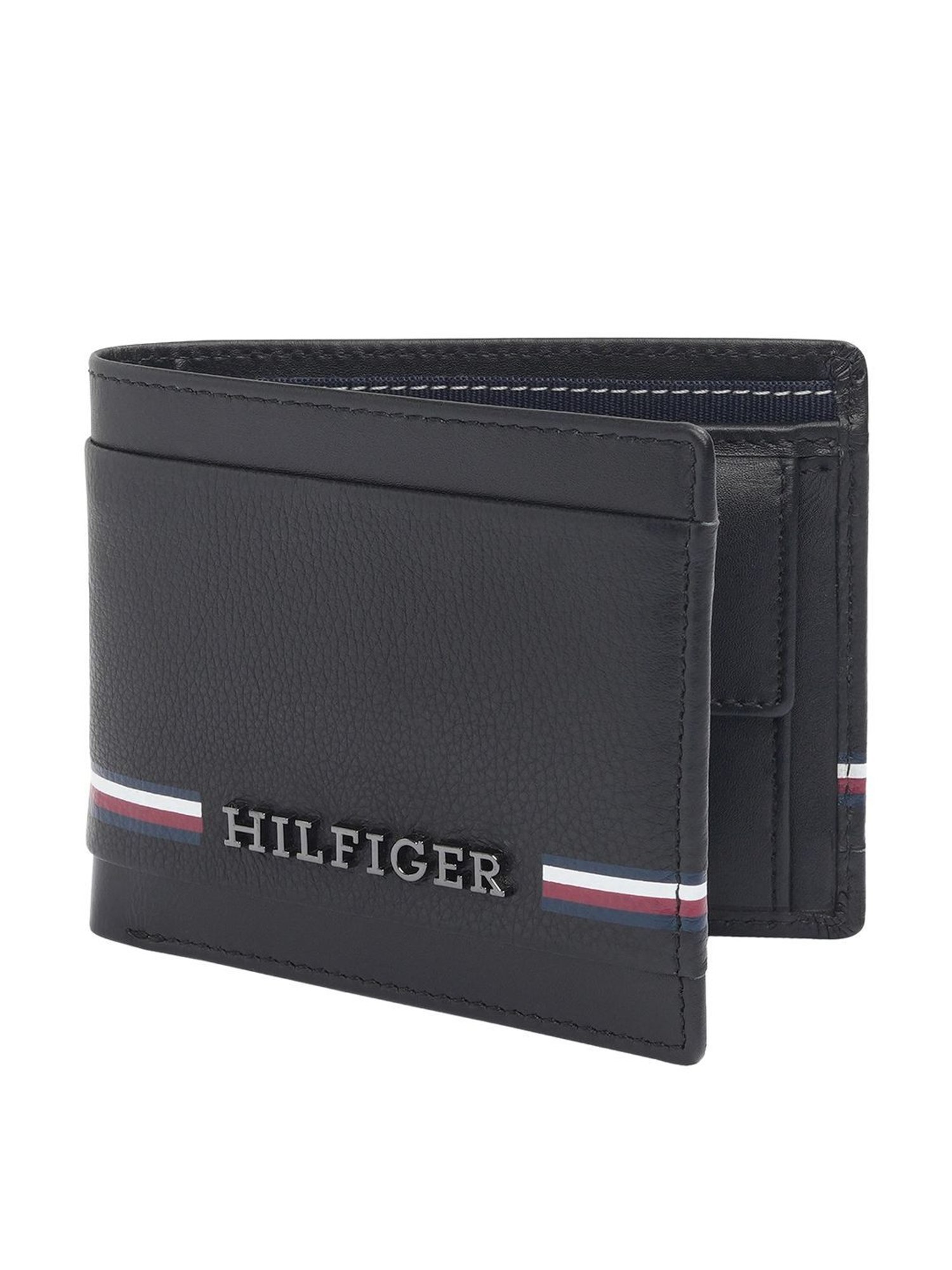 THE HOLISTIK Revival Black & Maroon Casual Leather Bi-Fold Wallet for Men