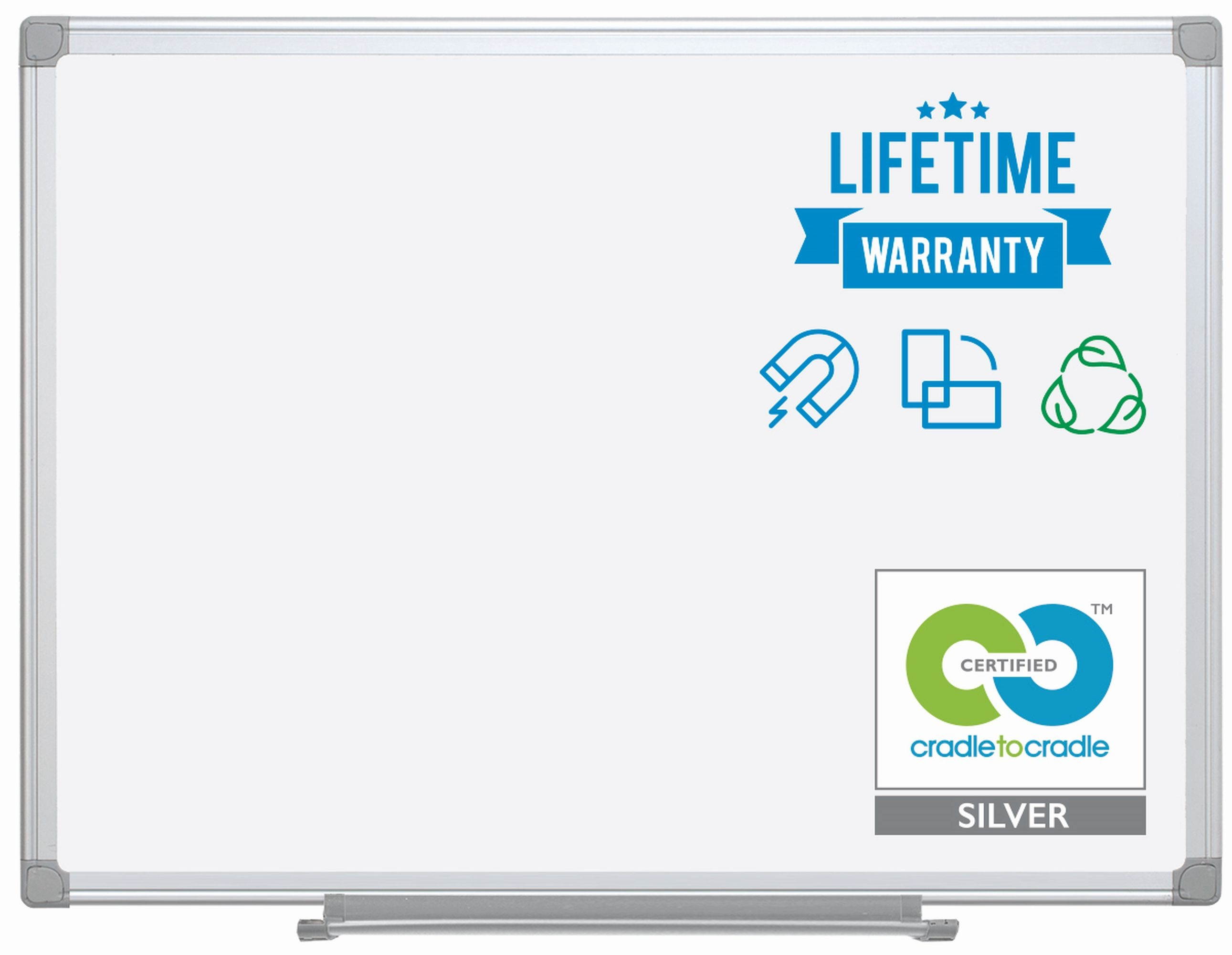 Earth Magnetic Porcelain Dry-Erase Board