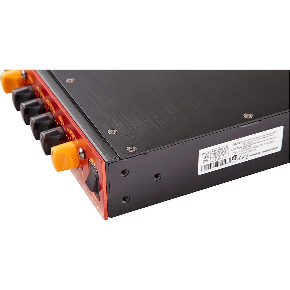 Markbass Nano Mark 300 Compact 300W Bass Amp Head Red