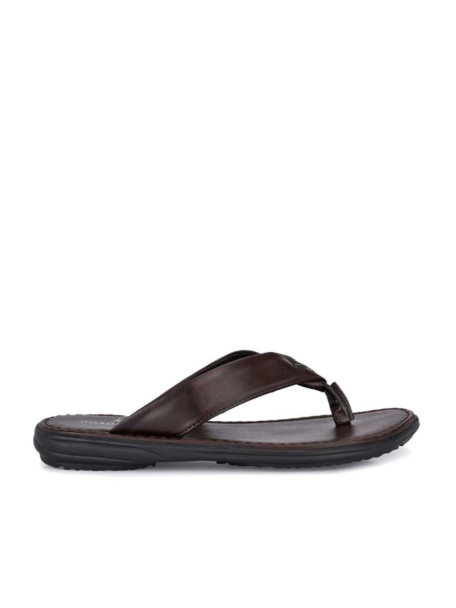 Giorgio Men's Brown Thong Sandals
