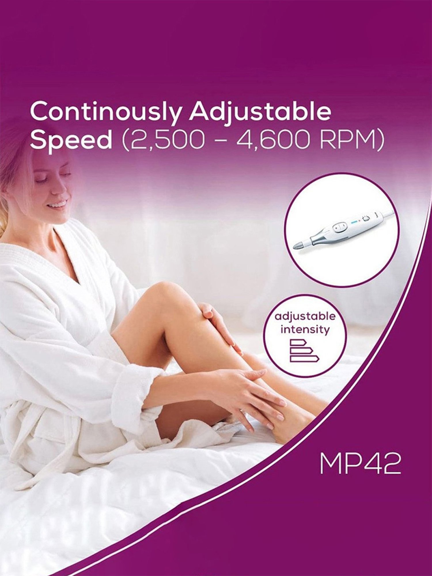 Beurer MP 42 Manicure and Pedicure Set (White)