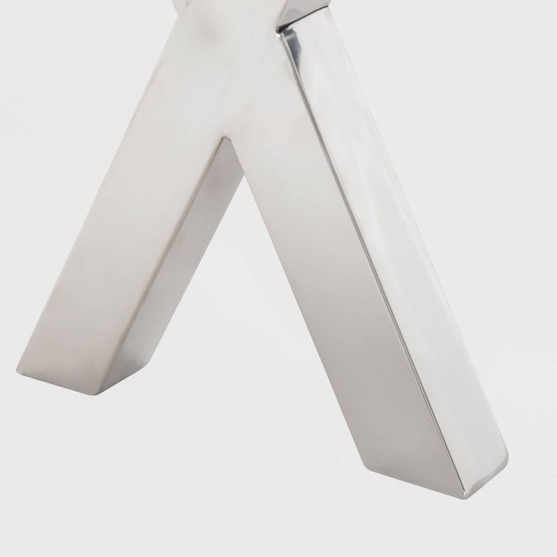 Hamilton Wood and Metal Bench Dark Walnut Brown - Finch