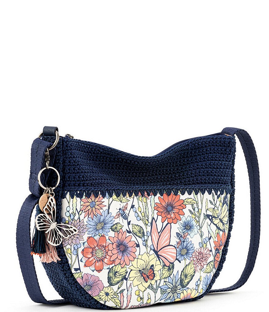 Sakroots EcoTwill Collection Ryder Crescent Crossbody Bag