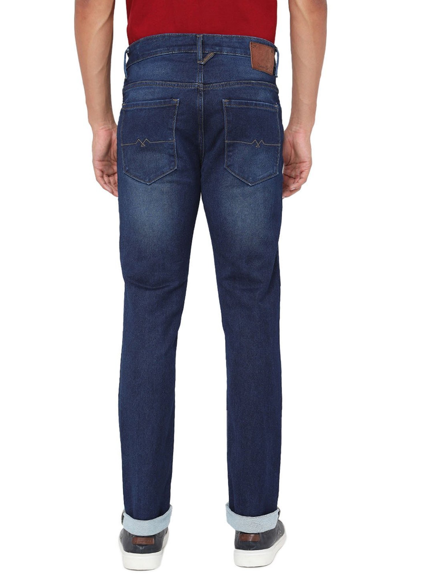 Mufti Blue Skinny Fit Jeans