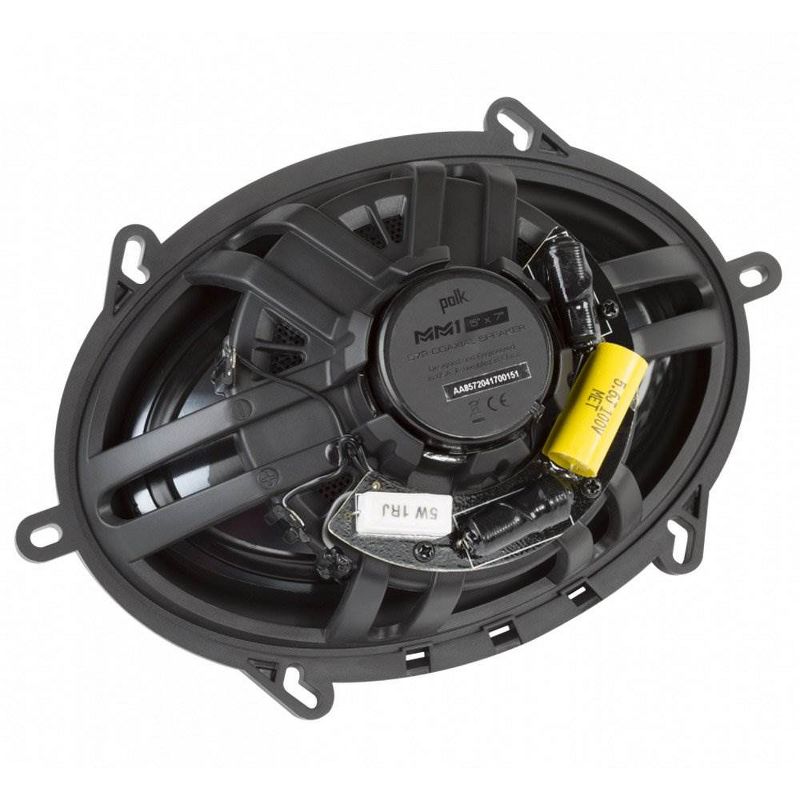 Polk Audio MM1 Series 5x7 Inch 300W Coaxial Marine Boat ATV Car Audio Speakers