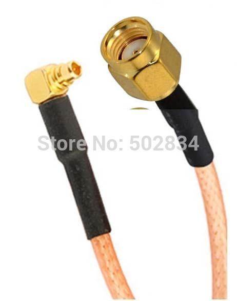 2pc MMCX Male to RP-SMA Male Adapter RF Coax Pigtail Cable RG316 15cm