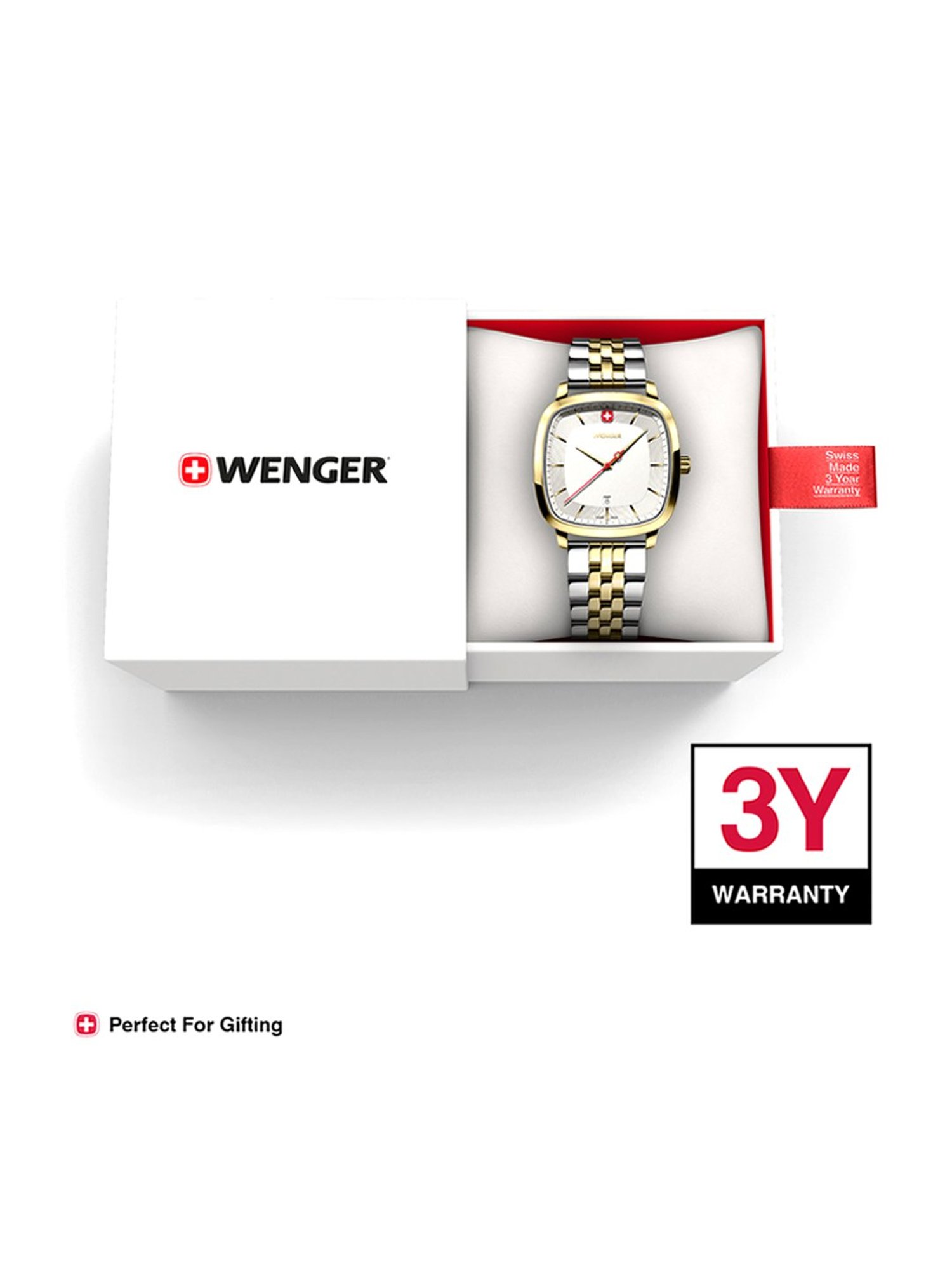 Wenger 01.1921.104 Analog Watch for Men