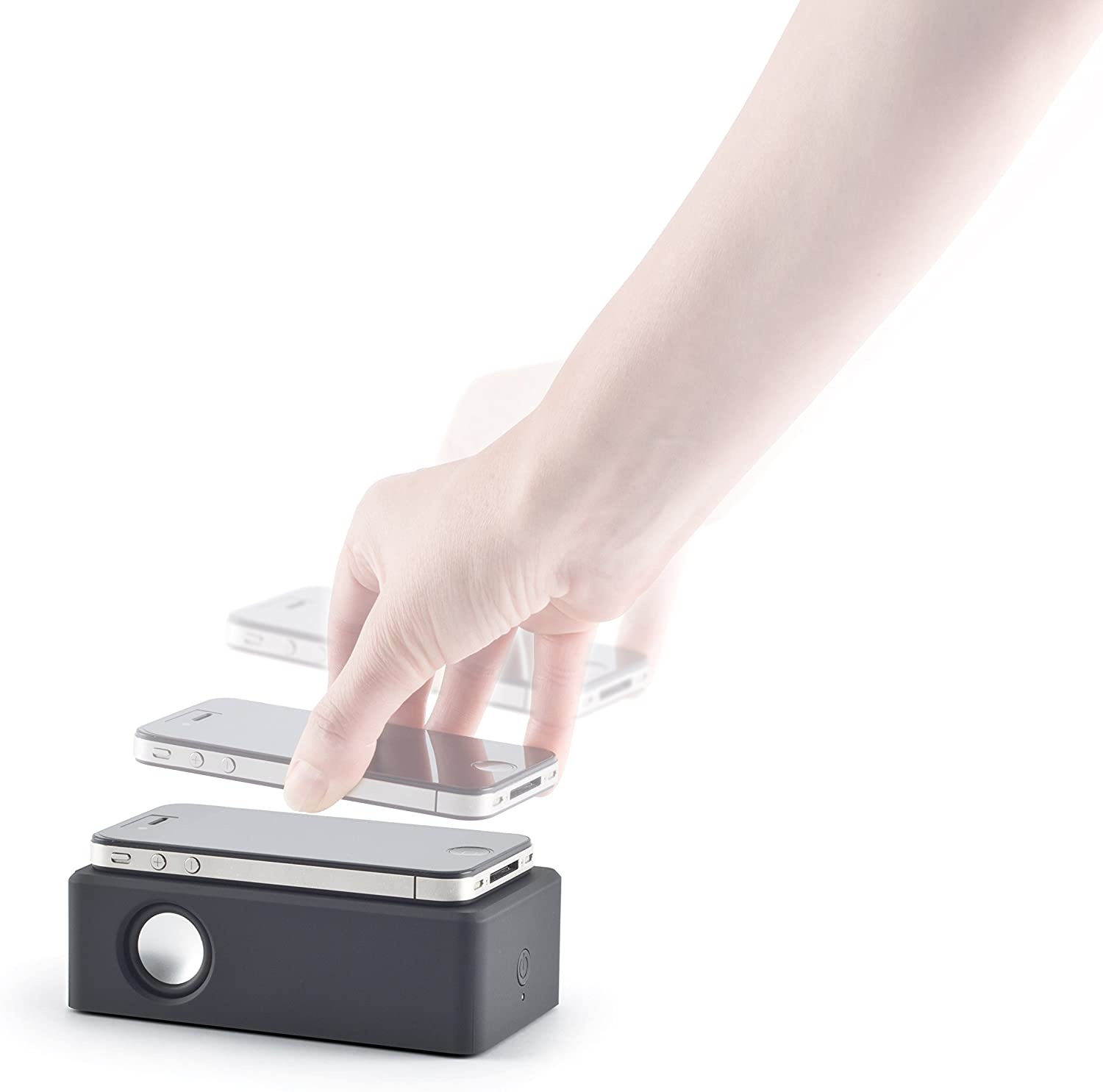 Digital Innovations Sound Dr Smart Phone Speaker Amplifier - Retail Packaging - Black