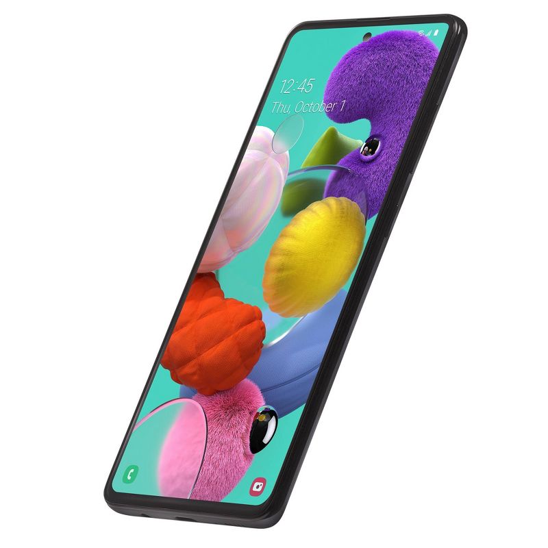 Tracfone Samsung Galaxy A51 4G (128GB) Prepaid Smartphone CDMA - Black