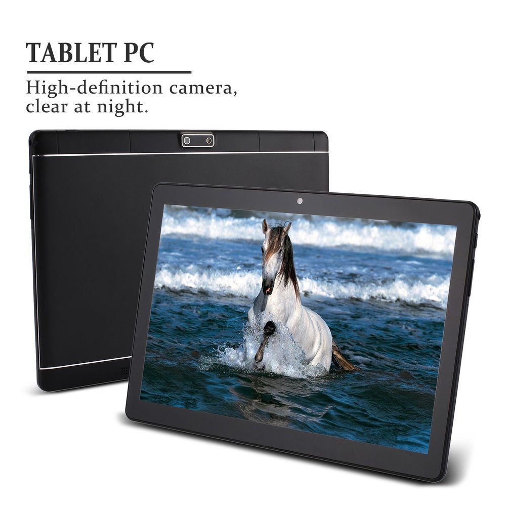 Mini Tablet 10.1 Inch WIFI IPS WCDMA 1.5GHz 10.1 Inch 5-7 hours Tablet Black TABLET-QT-10-B