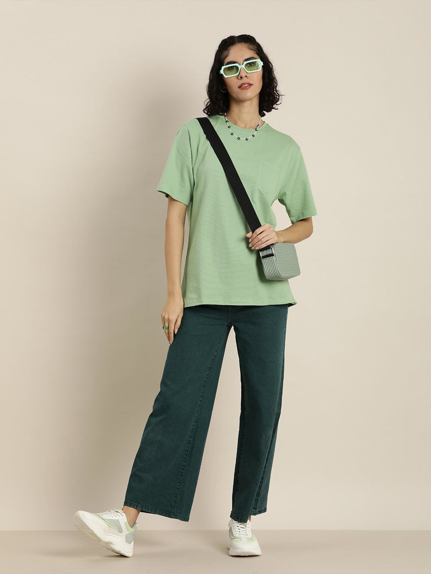 Dillinger Pista Green Oversized T-Shirt