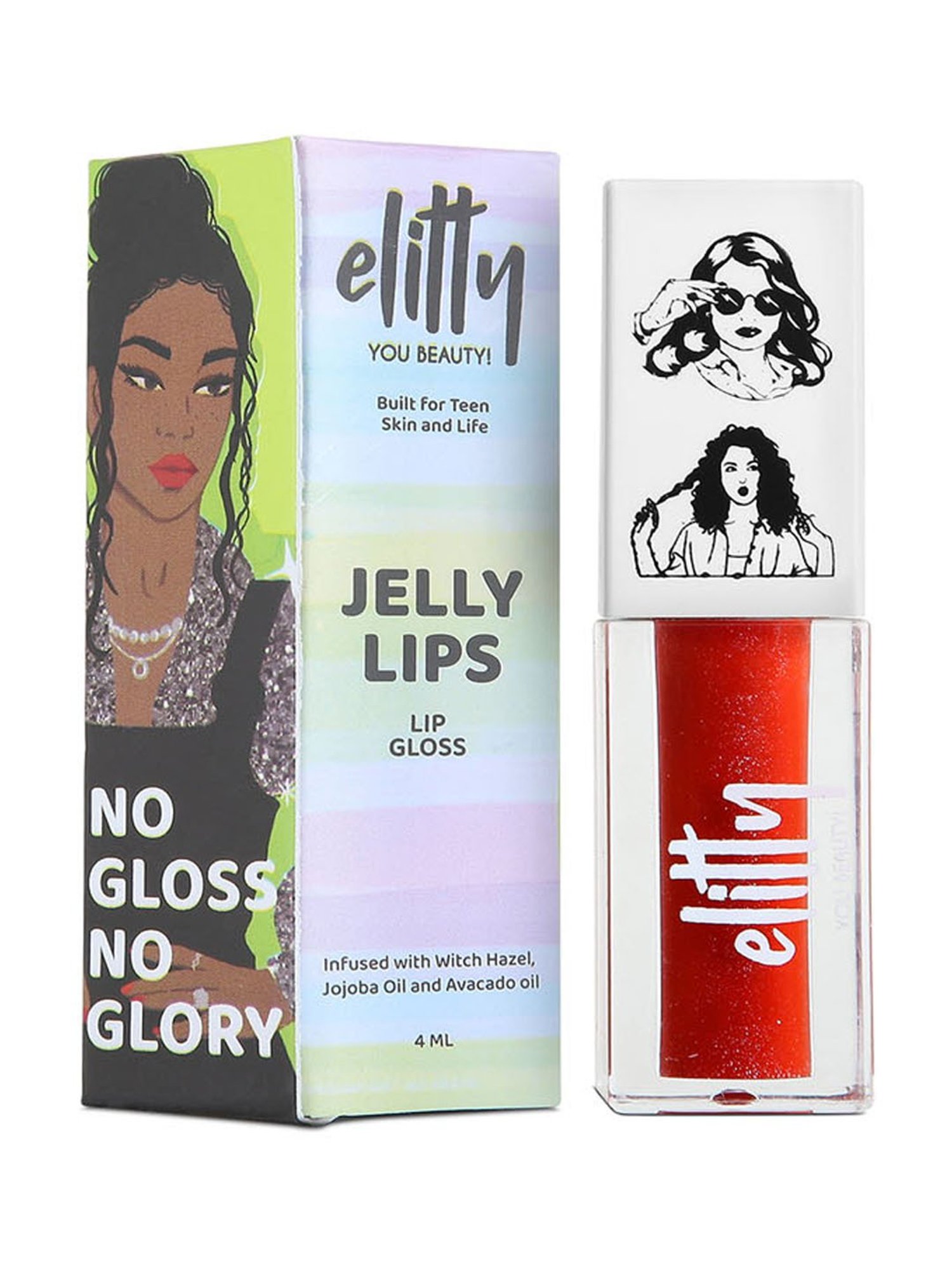 Elitty Jelly Lips Lip Gloss Pretty Extra - 4 ml