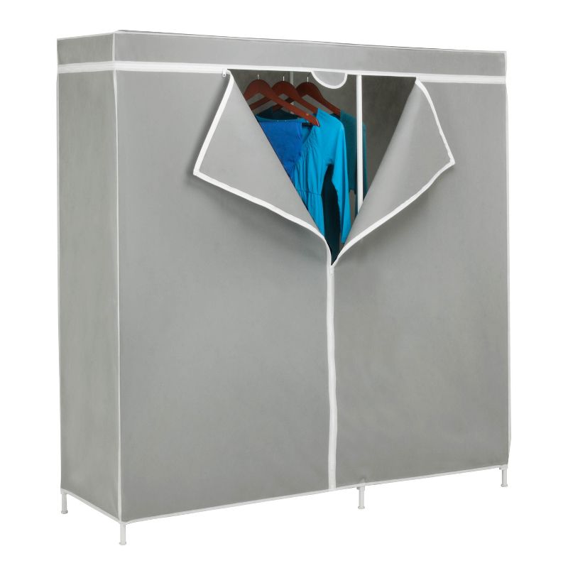 Home Basics Storage Closet with Shelving