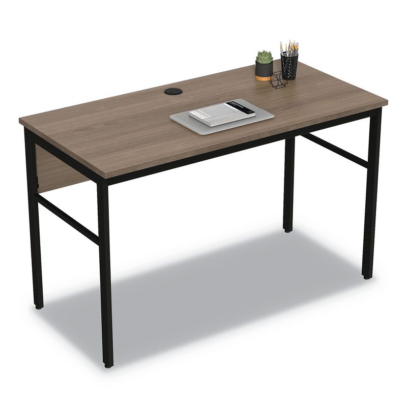 Linea Italia(R) Urban Desk Workstation, 59w x 23 3/4d x 29 1/2h, Natural Walnut UR601NW