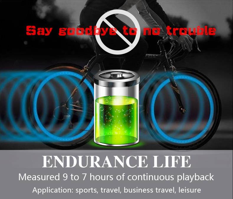 Fineblue FD600 Wireless NFC auriculares Bluetooth Stereo Headset Earphone Anti Lost Vibration Voice Prompt Sport Headphone - Black Gold