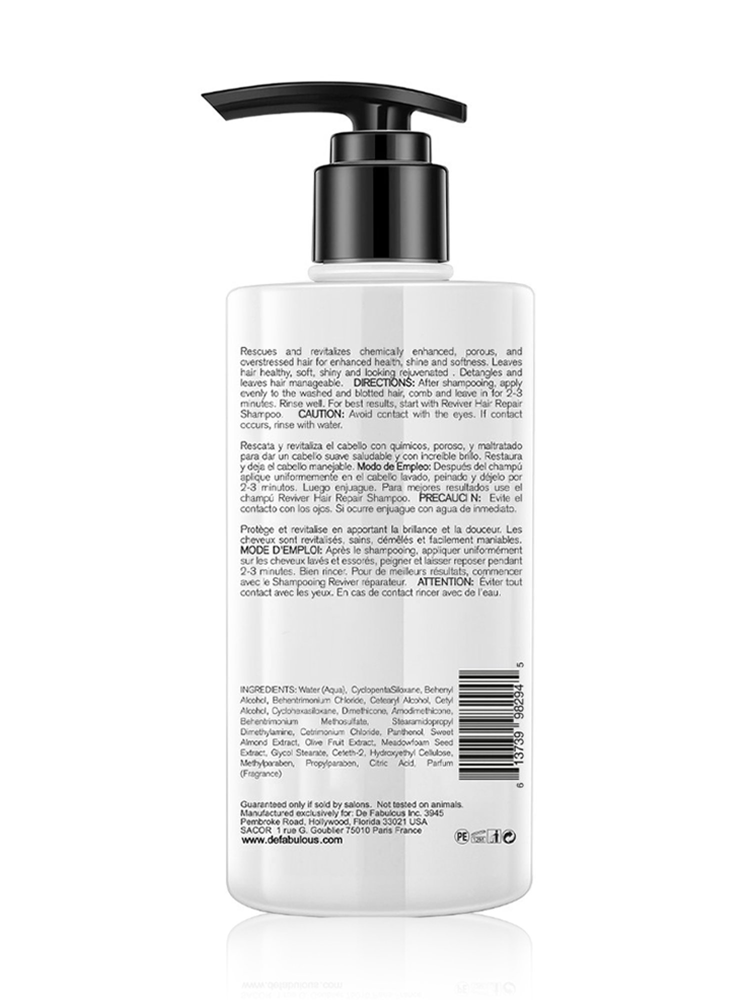 De Fabulous Reviver Hair Repair Conditioner - 500 ml