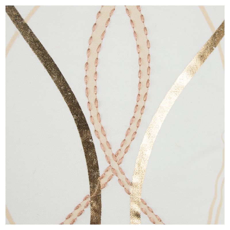 20"x20" Cotton Throw Pillow White - Rizzy Home